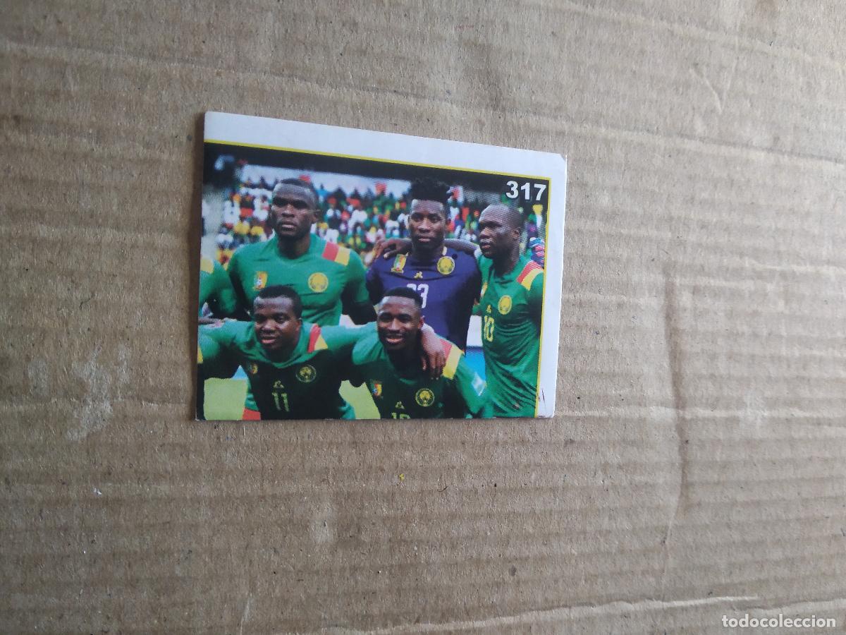 Cartes &agrave; collectionner de Football: 317 EQUIPO PLANTILLA CAMERUN CROMO FUTBOL MUNDIAL 2022 WORLD CUP COPA MUNDO EDITADO EN BRASIL