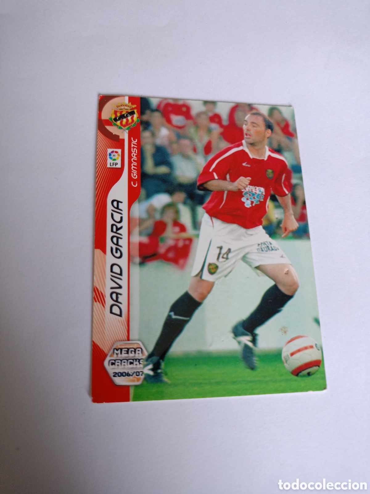 Cartes &agrave; collectionner de Football: DAVID GARCIA (C. GIMNASTIC) - N&ordm; 151 - MEGACRACKS 2006-2007 - PANINI - 2006/07