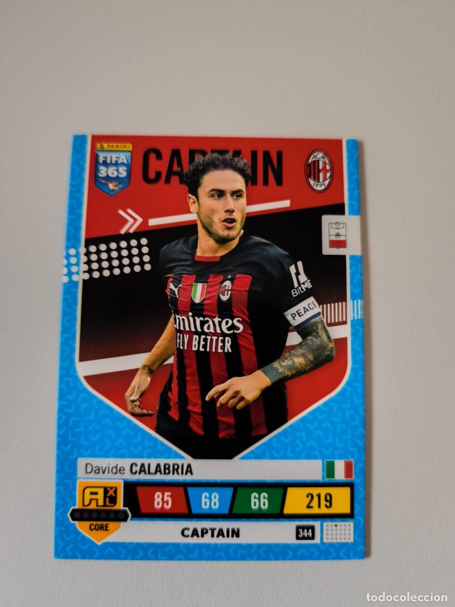 Fu&szlig;ball-Sticker: FIFA 365 2023 ADRENALYN XL DAVIDE CALABRIA CAPTAIN 344 ALB FIFA
