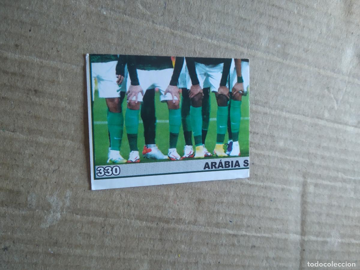 Fu&szlig;ball-Sticker: 330 EQUIPO PLANTILLA ARABIA SAUDITA CROMO FUTBOL MUNDIAL 2022 WORLD CUP COPA MUNDO EDITADO EN BRASIL