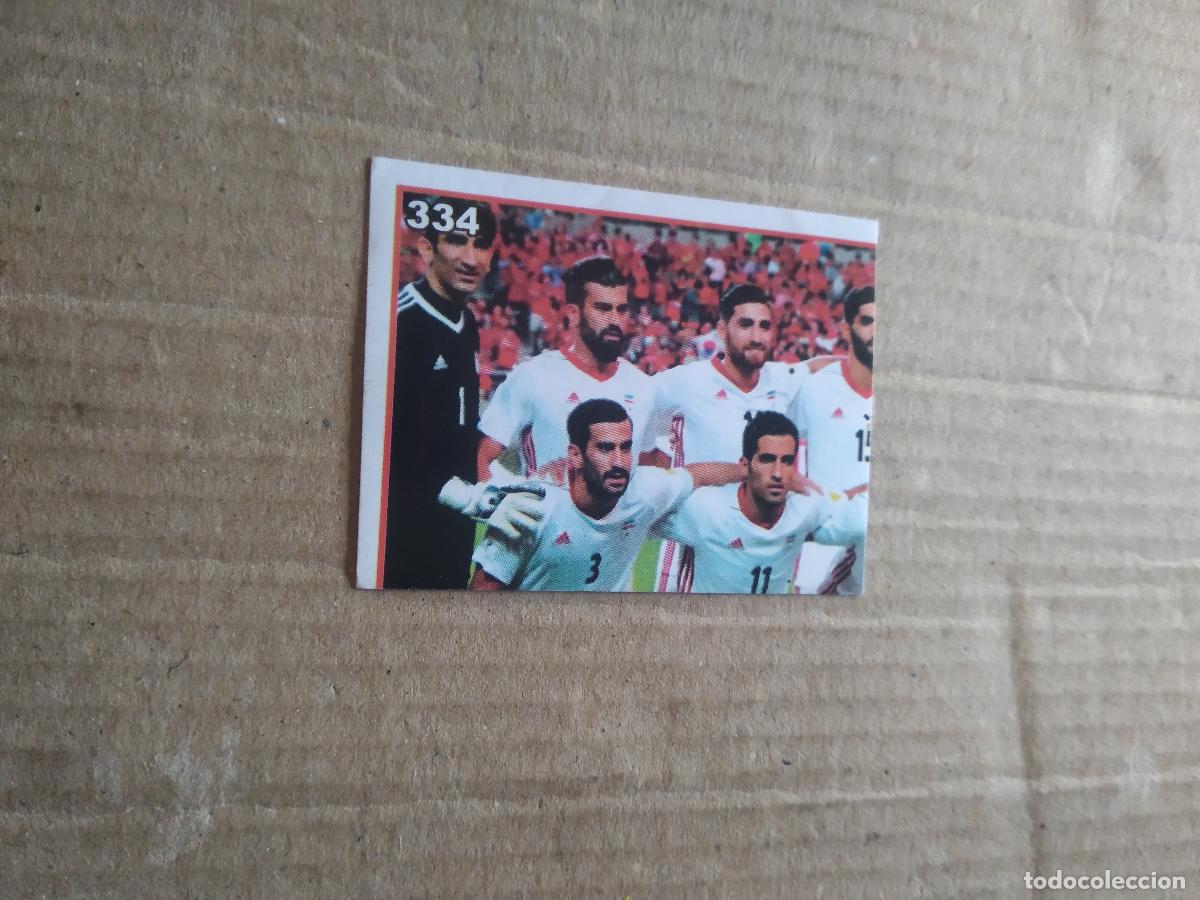 Fu&szlig;ball-Sticker: 334 EQUIPO PLANTILLA IRAN CROMO FUTBOL MUNDIAL 2022 WORLD CUP COPA MUNDO EDITADO EN BRASIL