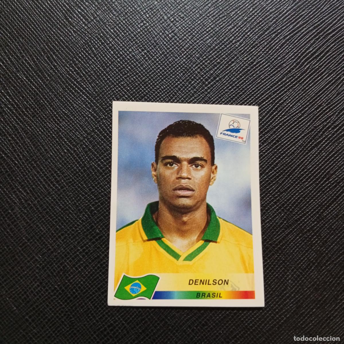 Fu&szlig;ball-Sticker: 25 DENILSON BRASIL PANINI 1998 MUNDIAL CROMO FUTBOL FRANCIA 98 - SIN PEGAR - A21 PG253