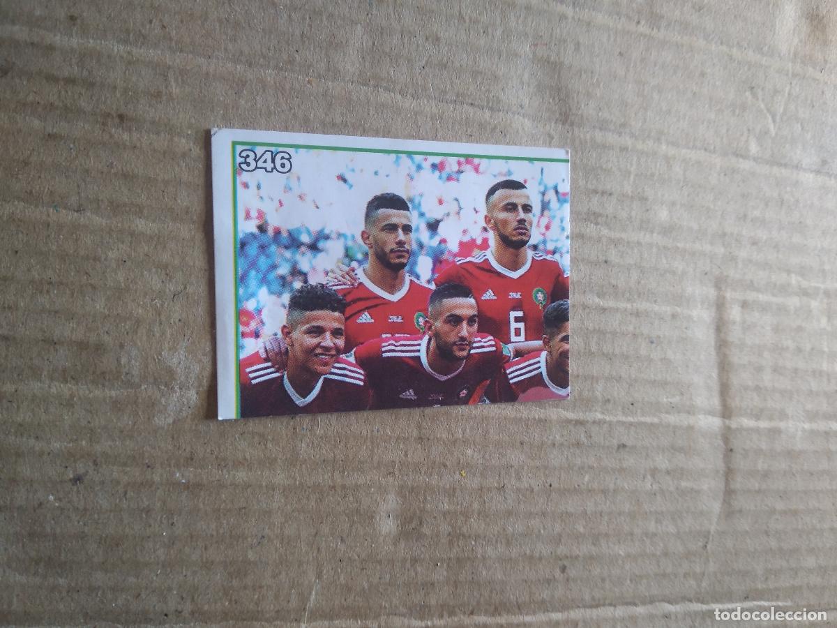 Cartes &agrave; collectionner de Football: 346 EQUIPO PLANTILLA MARRUECOS CROMO FUTBOL MUNDIAL 2022 WORLD CUP COPA MUNDO EDITADO EN BRASIL