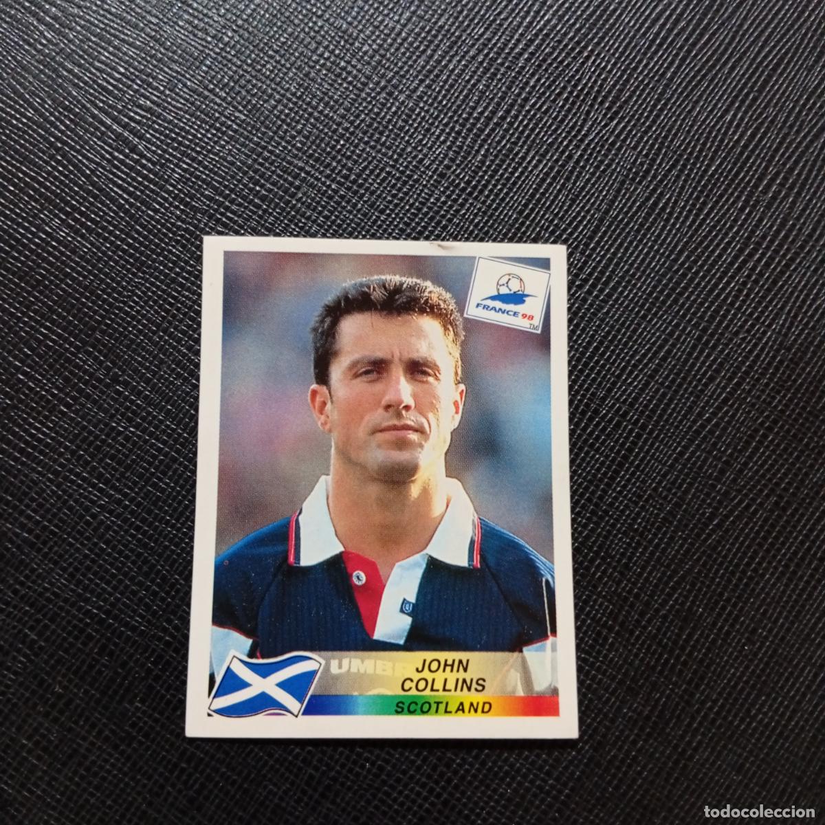 Cartes &agrave; collectionner de Football: 43 JOHN COLLINS ESCOCIA PANINI 1998 MUNDIAL CROMO FUTBOL FRANCIA 98 - SIN PEGAR - A21 PG262