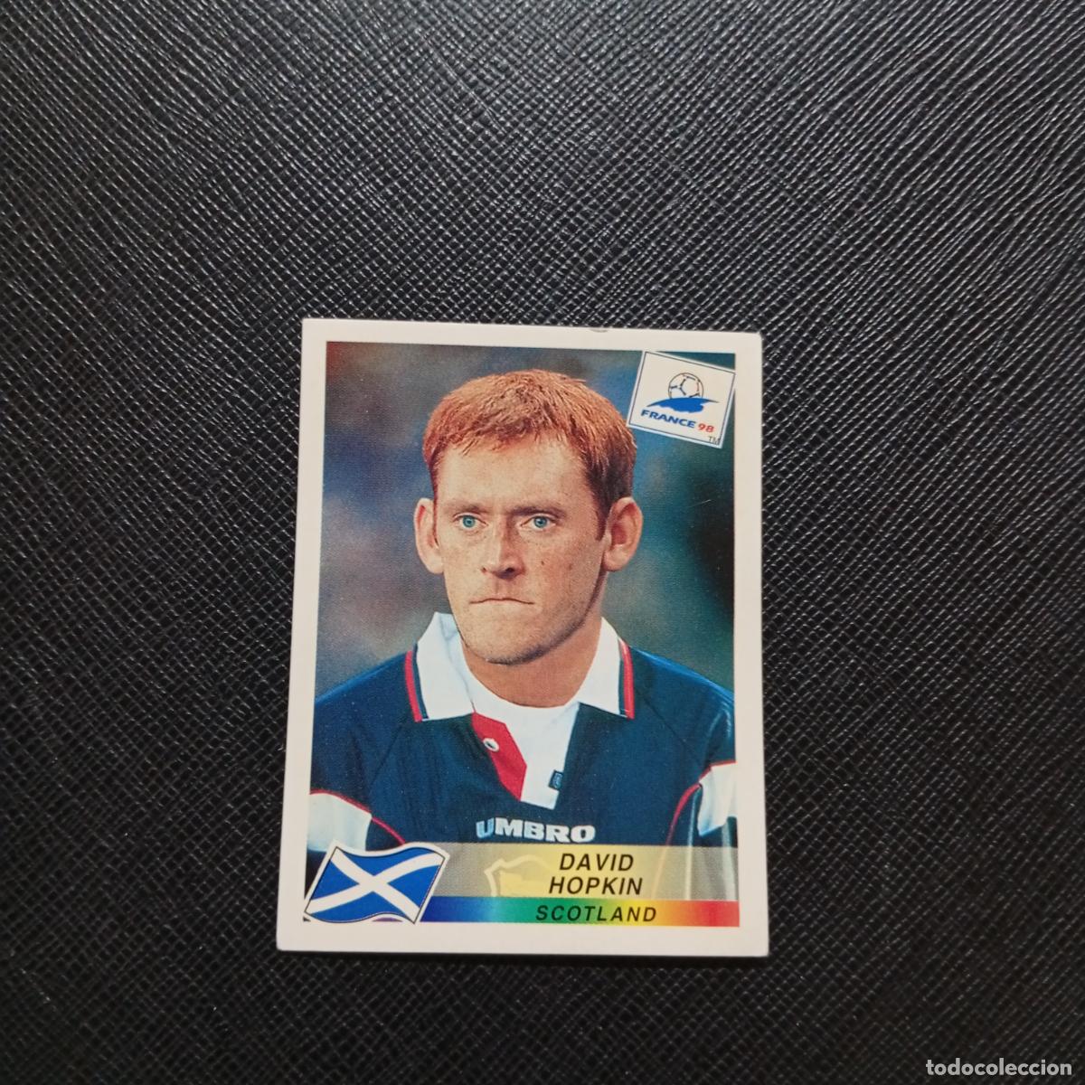 Cartes &agrave; collectionner de Football: 44 DAVID HOPKIN ESCOCIA PANINI 1998 MUNDIAL CROMO FUTBOL FRANCIA 98 - SIN PEGAR - A21 PG262