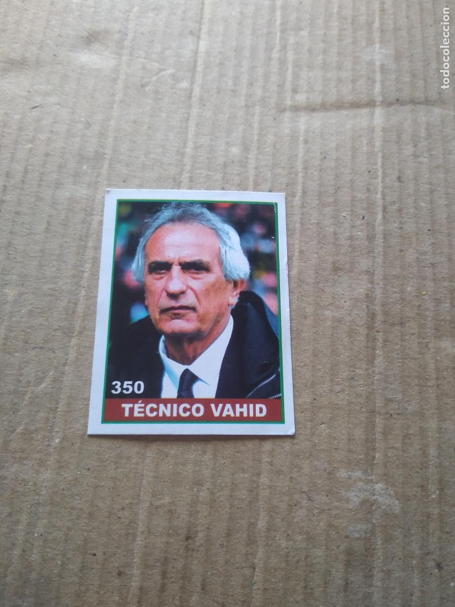 Figurine di Calcio: 350 VAHID Halilhodzic MARRUECOS CROMO FUTBOL MUNDIAL 2022 WORLD CUP COPA MUNDO EDITADO EN BRASIL