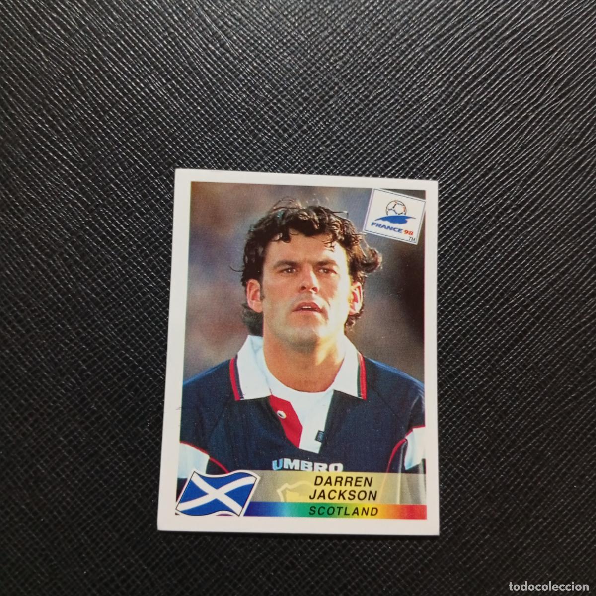 Cartes &agrave; collectionner de Football: 48 DARREN JACKSON ESCOCIA PANINI 1998 MUNDIAL CROMO FUTBOL FRANCIA 98 - SIN PEGAR - A21 PG262