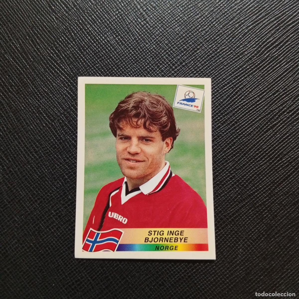 Cromos de F&uacute;tbol: 73 BJORNEBYE NORUEGA PANINI 1998 MUNDIAL CROMO FUTBOL FRANCIA 98 - SIN PEGAR - A21 PG262