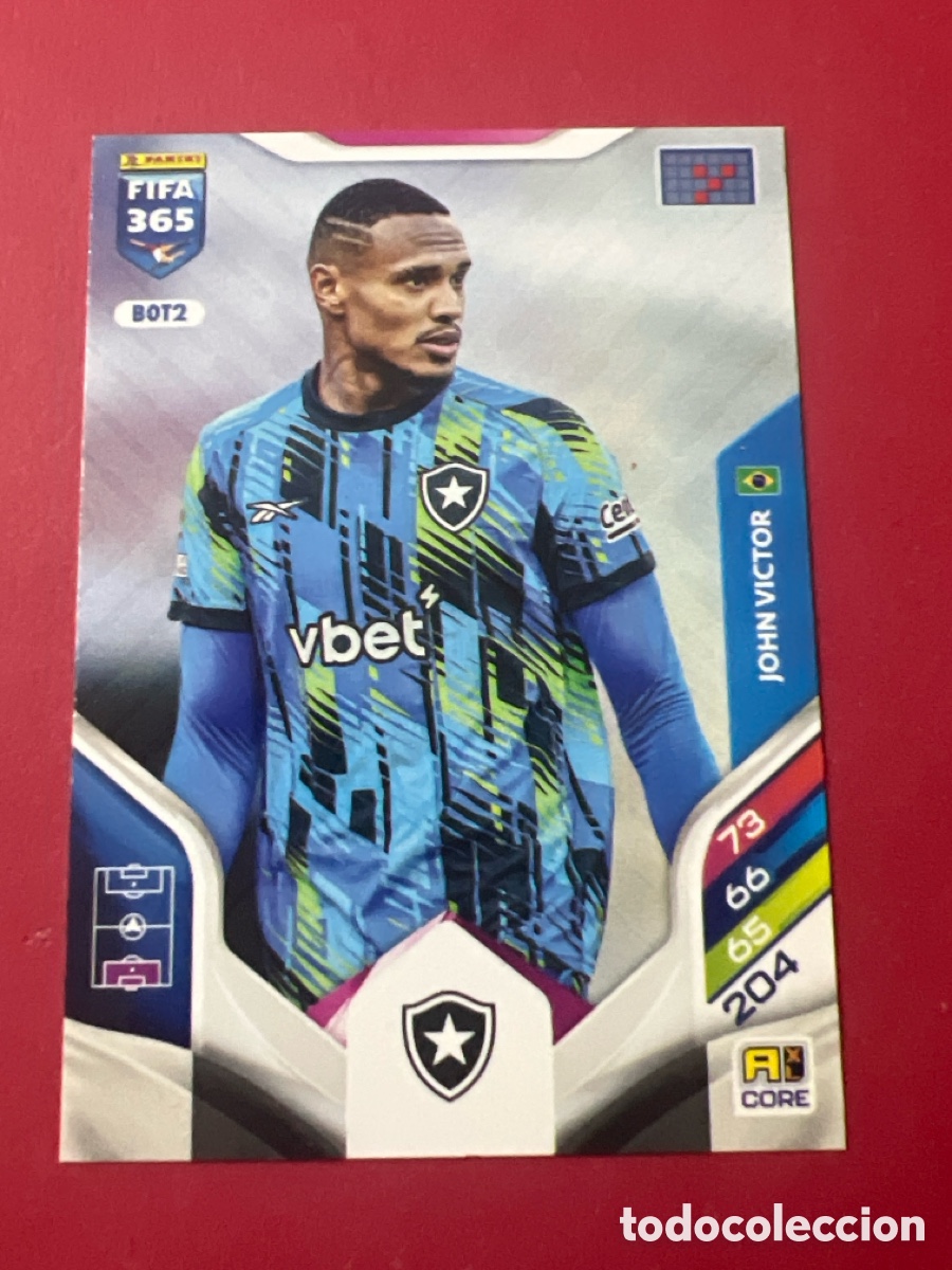 Cromos de Futebol: C530. N&ordm; BOT2 John Victor Botafogo Adrenalyn XL FIFA 365 2026