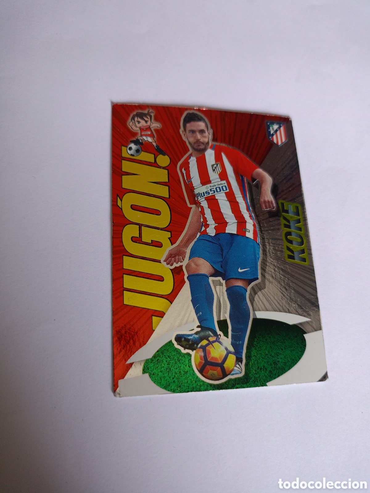 Cromos de Futebol: Jugon 2016 2017 16 17 panini Koke Atl&eacute;tico Madrid