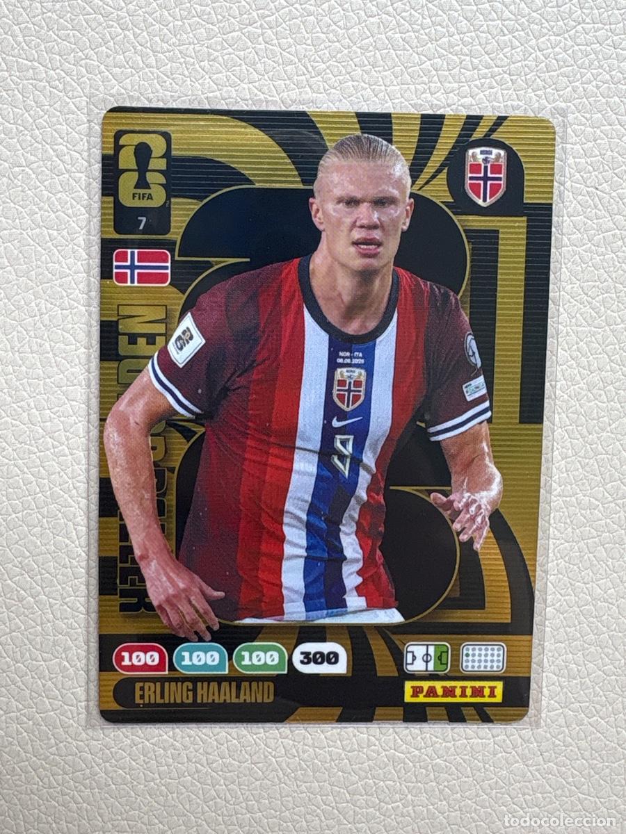 Cromos de F&uacute;tbol: CROMO PANINI FIFA WORLD CUP 2026 GOLDEN BALLER BAL&Oacute;N ORO N 7 ERLING HAALAND (c&oacute;digo sin activar )