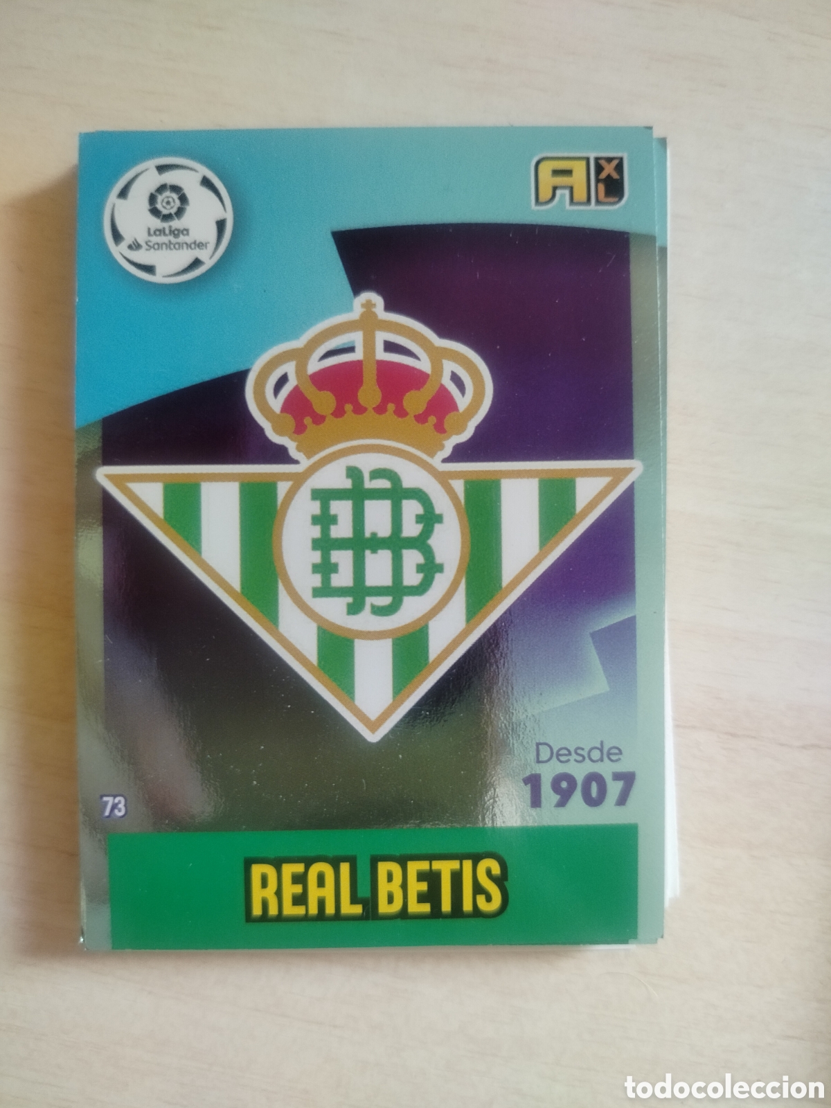 Cromos de Futebol: REAL BETIS ESCUDO 73 ADRENALYN 2020 2021 20 21