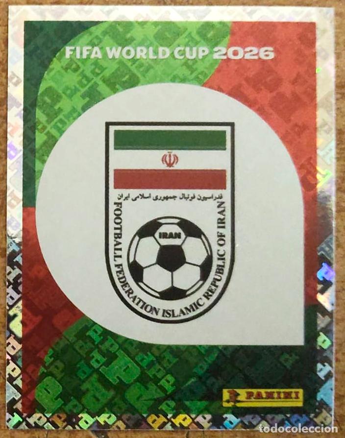 Figurine di Calcio: Cromo FIFA World Cup 2026 Ir&aacute;n Panini
