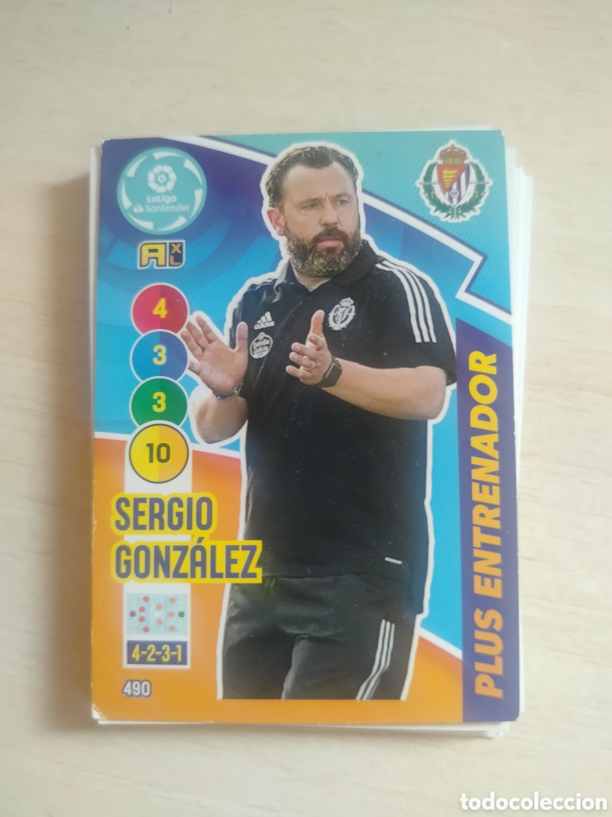 Cromos de Futebol: SERGIO GONZALEZ ENTRENADOR 490 ADRENALYN 2020 2021 20 21