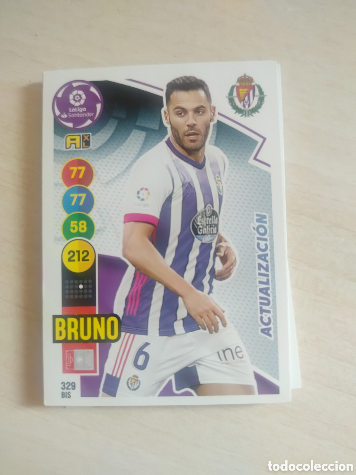 Cromos de Futebol: BRUNO 329 BIS ADRENALYN 2020 2021 20 21