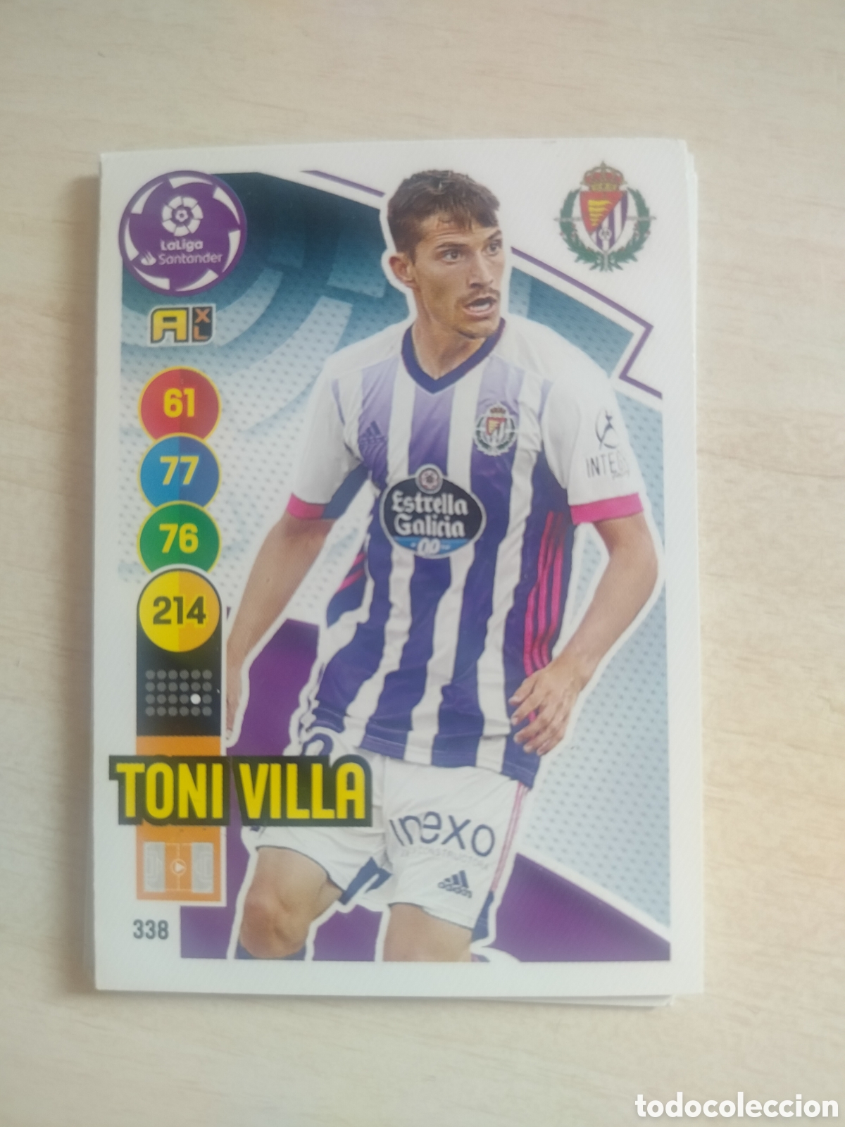 Cromos de Futebol: TONI VILLA 338 ADRENALYN 2020 2021 20 21