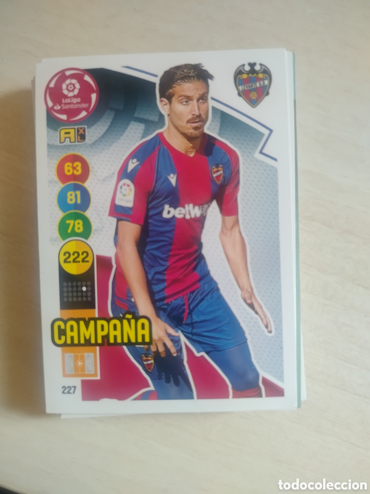 Cromos de Futebol: CAMPA&Ntilde;A 227 ADRENALYN 2020 2021 20 21