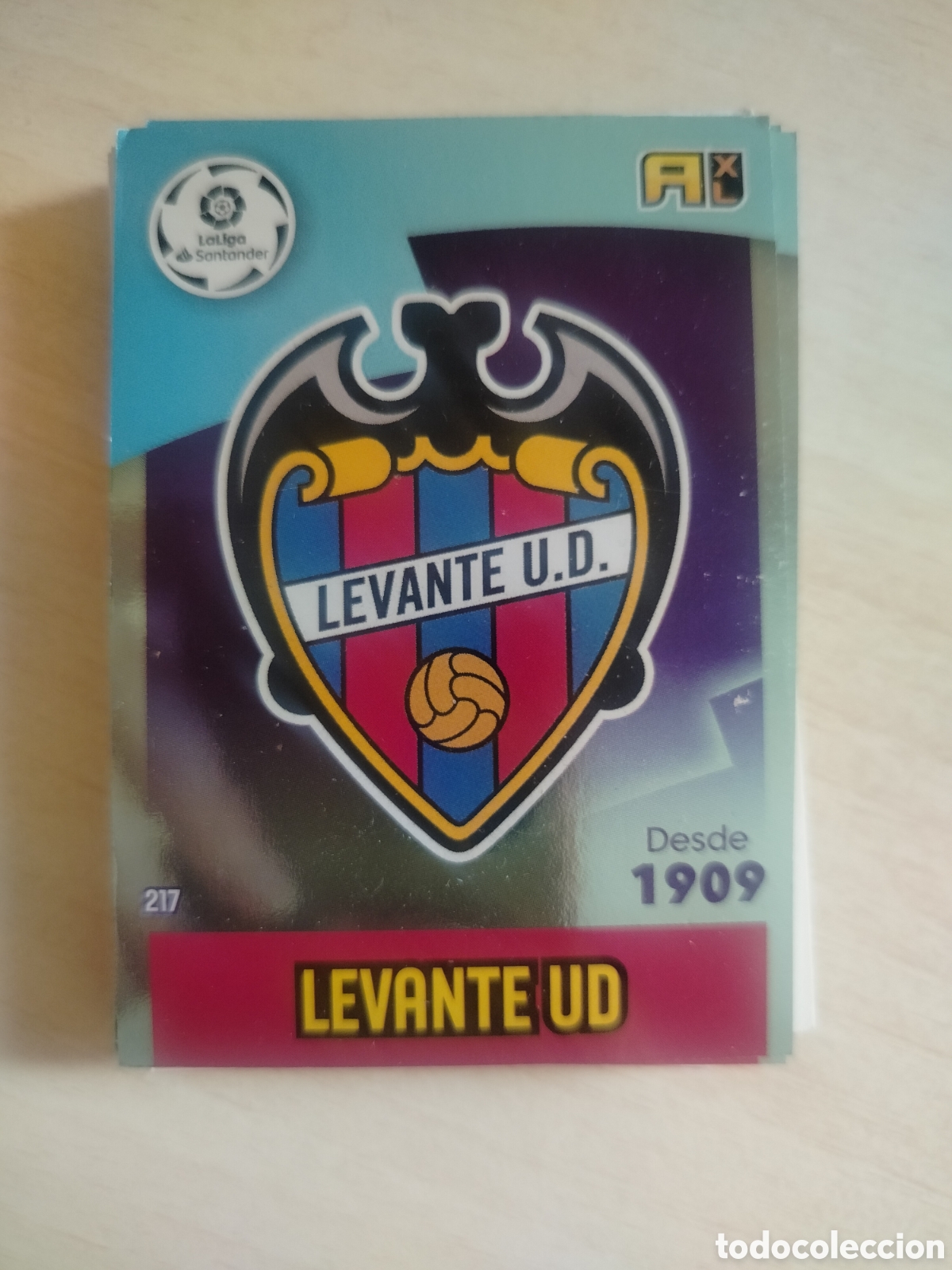 Cromos de Futebol: LEVANTE ESCUDO 217 ADRENALYN 2020 2021 20 21
