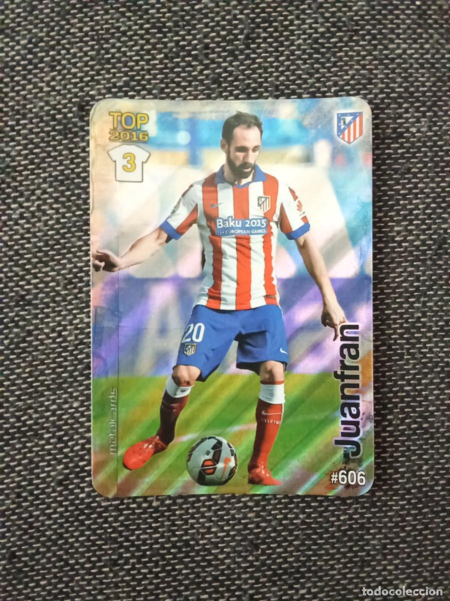 Cromos de Futebol: 606 Juanfran 3 top 2016 rayas diagonales las fichas de la liga 2016