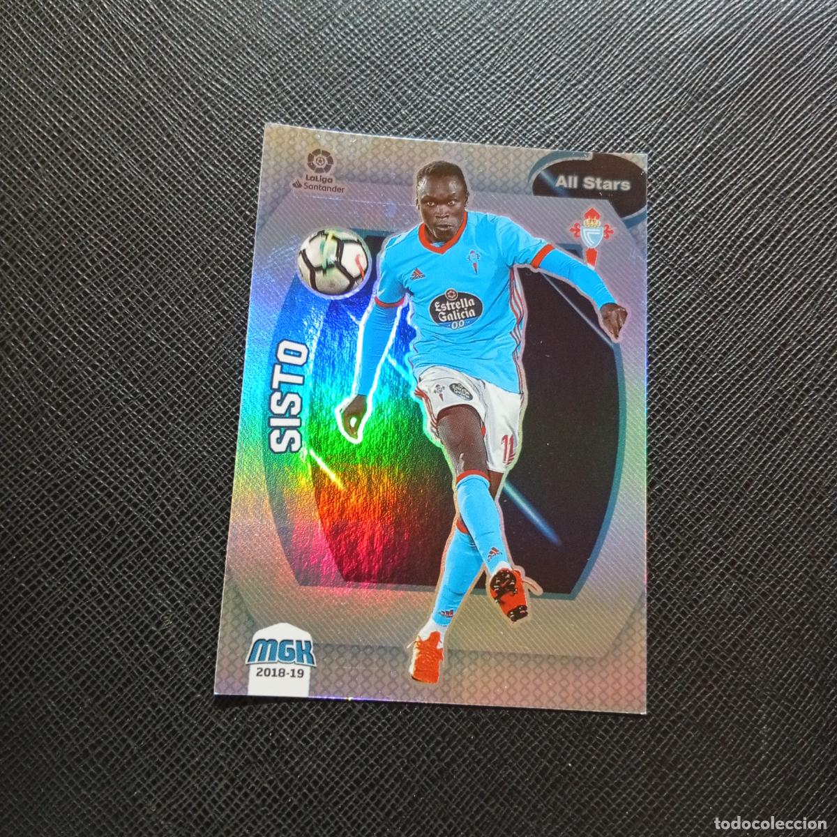 Cromos de F&uacute;tbol: 161 SISTO CELTA PANINI MEGACRACKS 2018 2019 CROMO FUTBOL 18 19 - A21 PG334