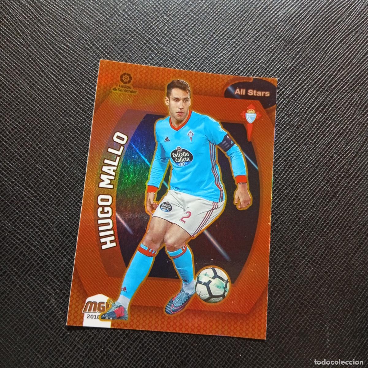 Cromos de F&uacute;tbol: 162 HUGO MALLO CELTA PANINI MEGACRACKS 2018 2019 CROMO FUTBOL 18 19 - A21 PG343