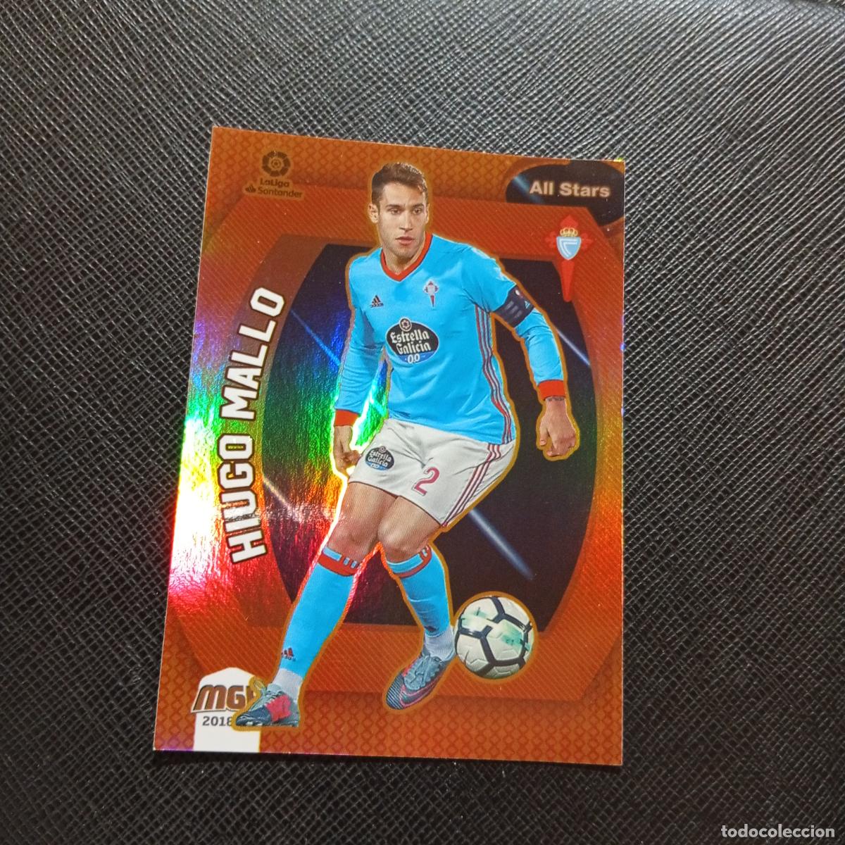 Cromos de F&uacute;tbol: 162 HUGO MALLO CELTA PANINI MEGACRACKS 2018 2019 CROMO FUTBOL 18 19 - A21 PG343 B