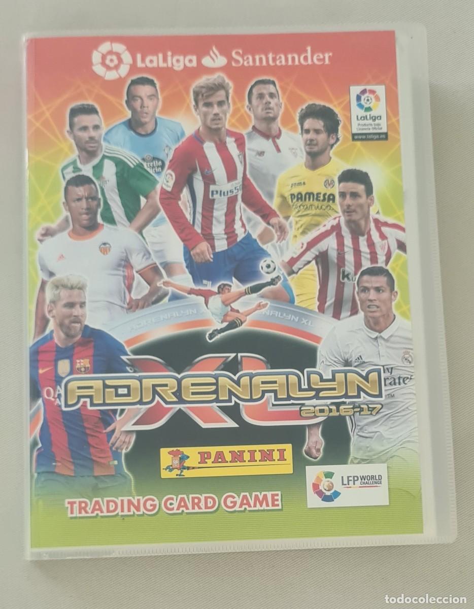 Cromos de F&uacute;tbol: ALBUM COMPLETO DE PANINI ADRENALYIN LIGA SANTANDER 2016-2017