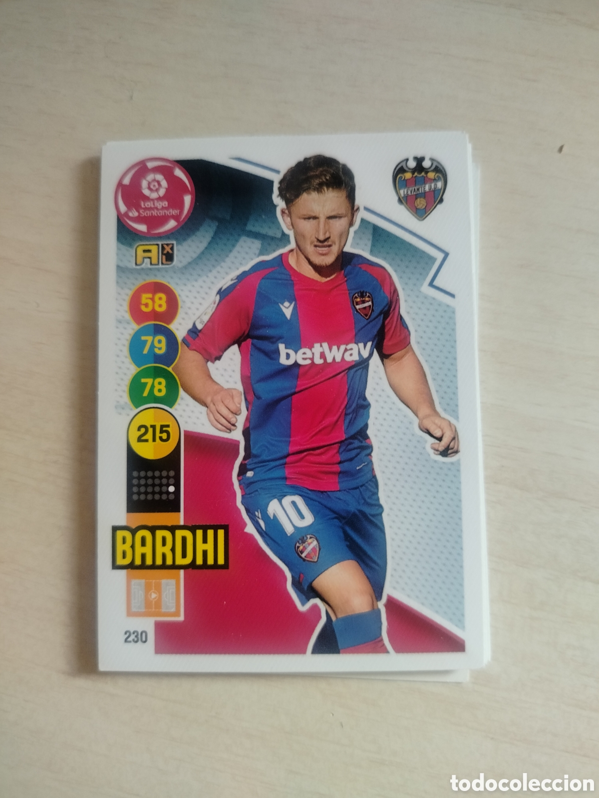 Cromos de F&uacute;tbol: BARDHI 230 ADRENALYN 2020 2021 20 21