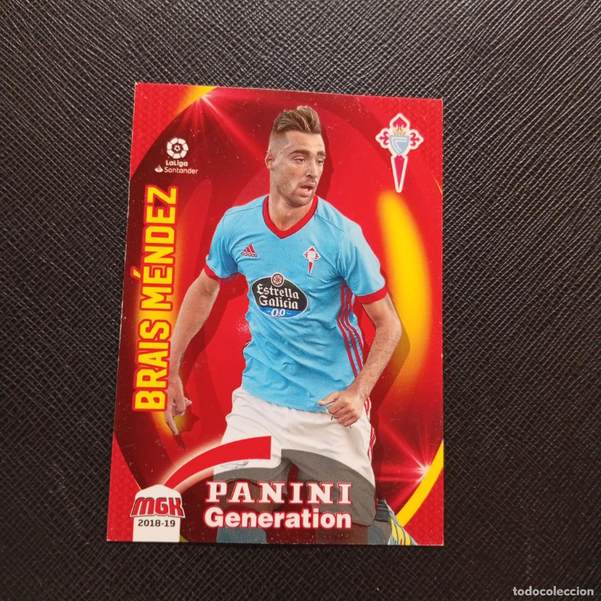 Cromos de F&uacute;tbol: 159 BRAIS MENDEZ CELTA PANINI MEGACRACKS 2018 2019 CROMO FUTBOL 18 19 - A21 PG361