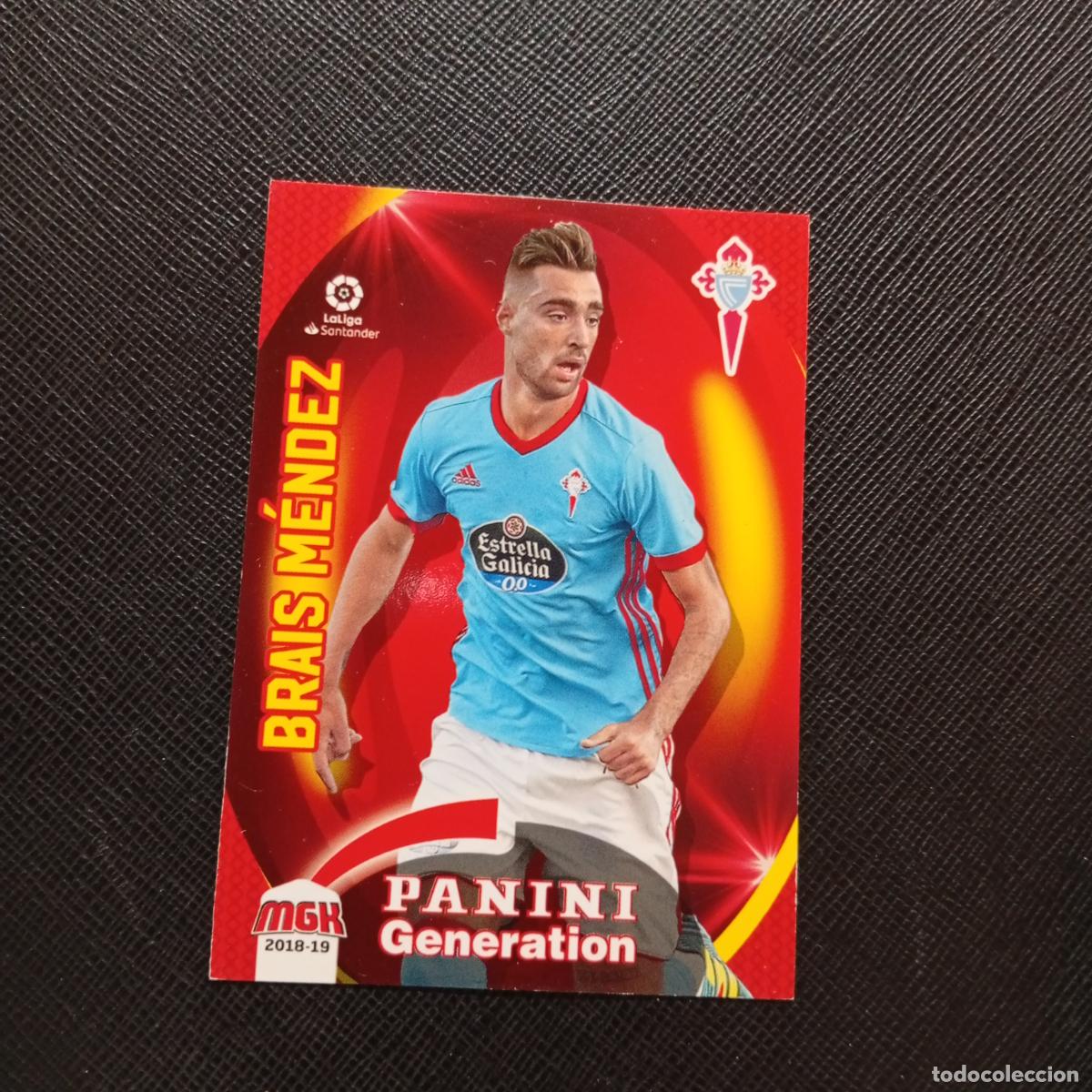 Cromos de F&uacute;tbol: 159 BRAIS MENDEZ CELTA PANINI MEGACRACKS 2018 2019 CROMO FUTBOL 18 19 - A21 PG370
