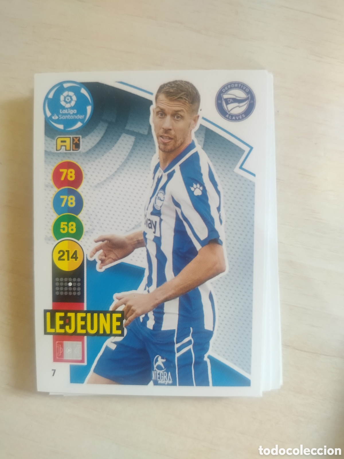 Fu&szlig;ball-Sticker: LEJEUNE 7 ADRENALYN 2020 2021 20 21
