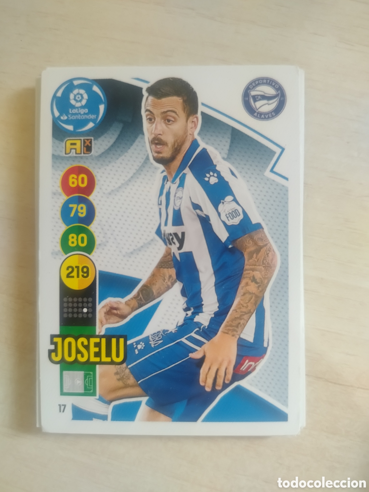 Fu&szlig;ball-Sticker: JOSELU 17 ADRENALYN 2020 2021 20 21