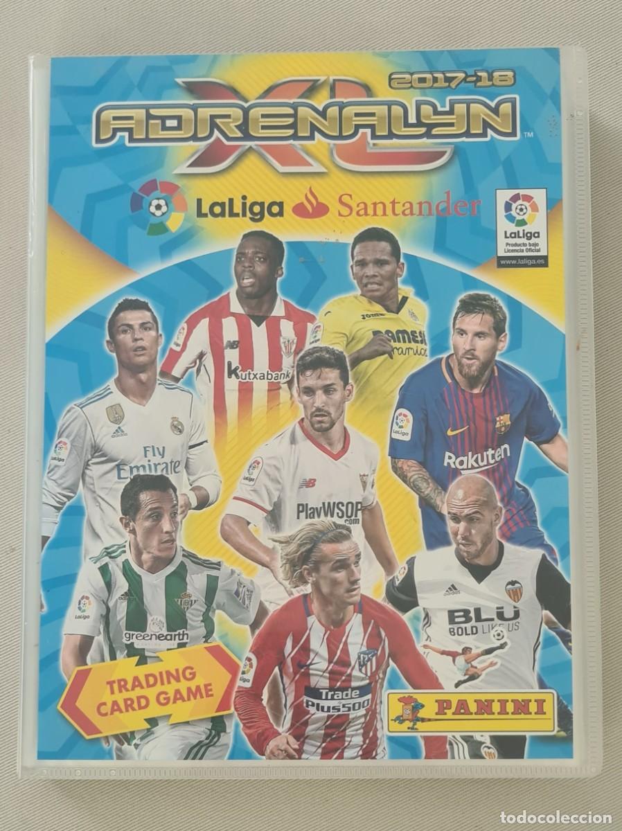 Cromos de f&uacute;tbol: ALBUM COMPLETO DE PANINI ADRENALYN LIGA SANTANDER 2017-2018