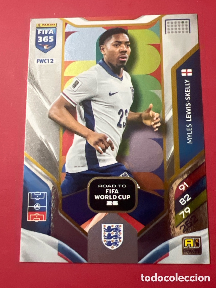 Football Stickers: C578. FWC12 Inglaterra Lewis-Skelly FIFA 365 Road to FIFA World Cup 26