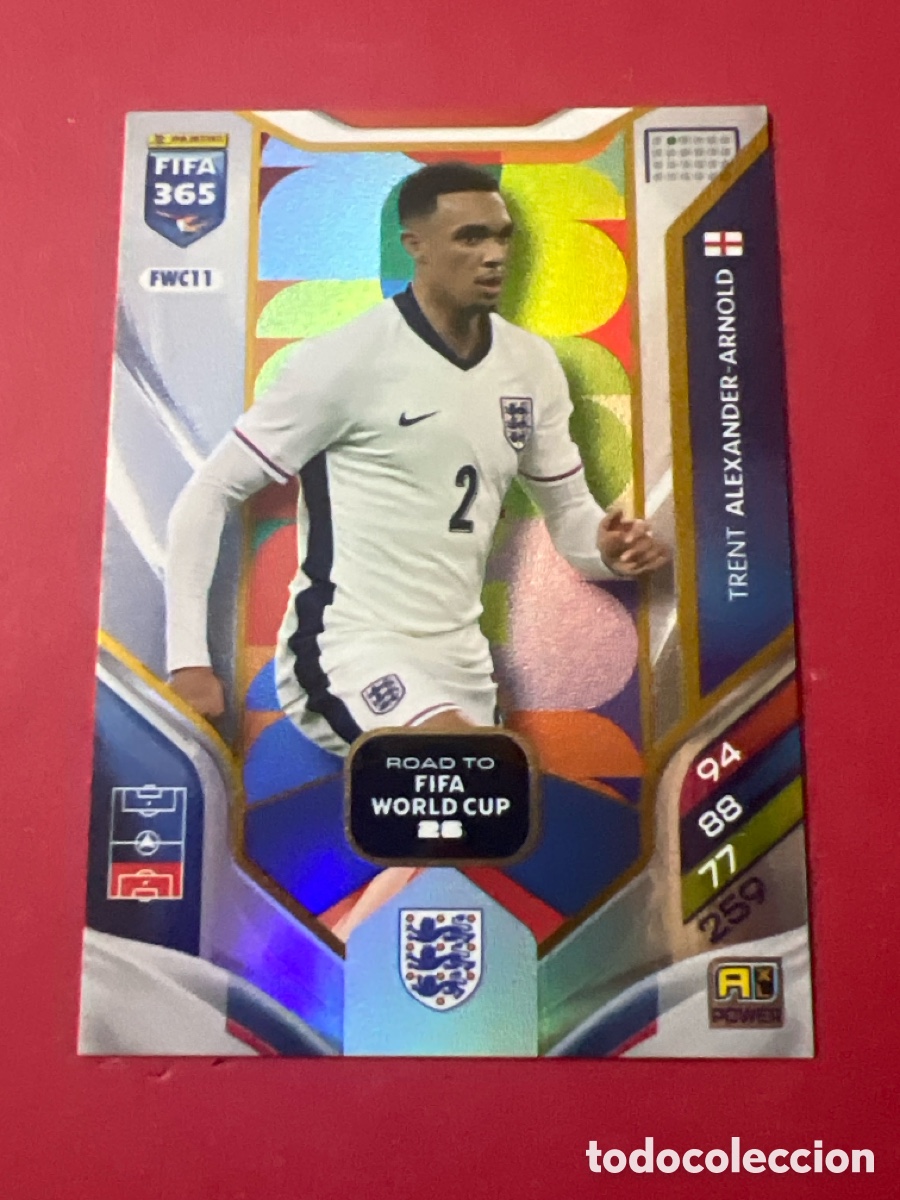 Football Stickers: FWC11 Alexander-Arnold - Inglaterra - Road To Fifa World Cup - Adrenalyn Fifa 365 2026- Panini 26