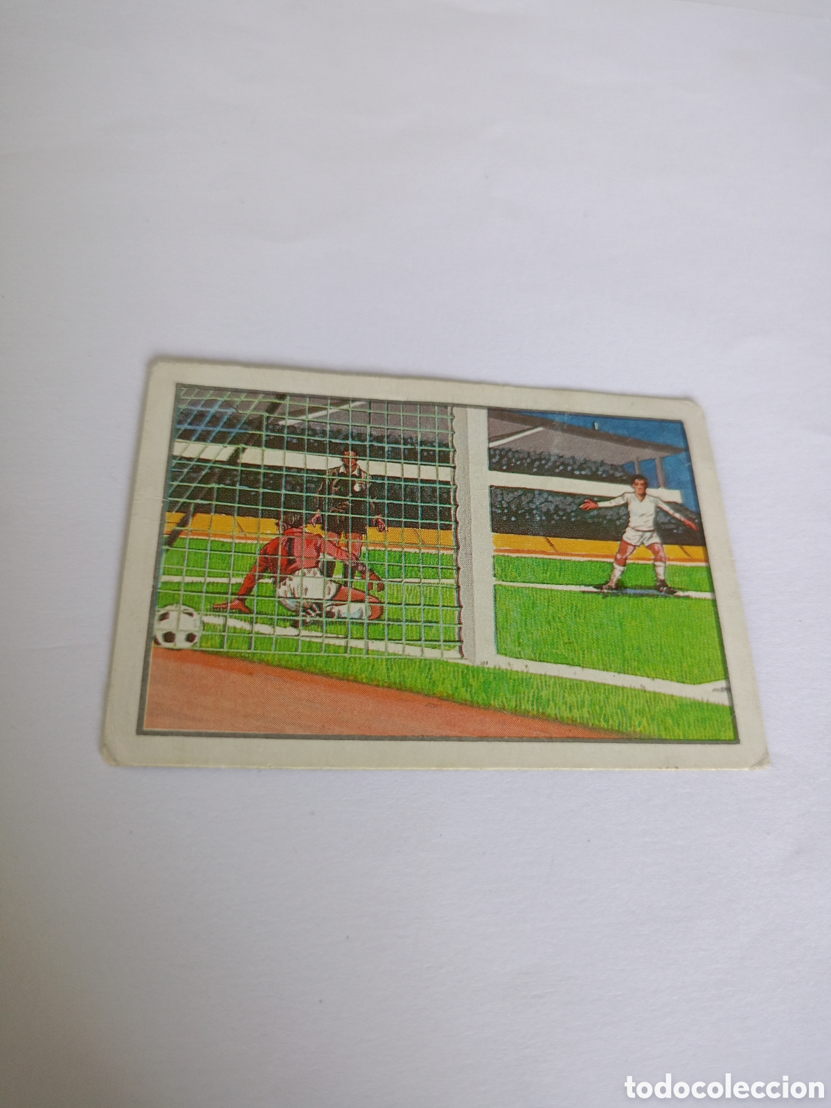Cromos de f&uacute;tbol: La ley del f&uacute;tbol n&ordm; 91 - Editorial Venlico 1976 - Nunca pegado