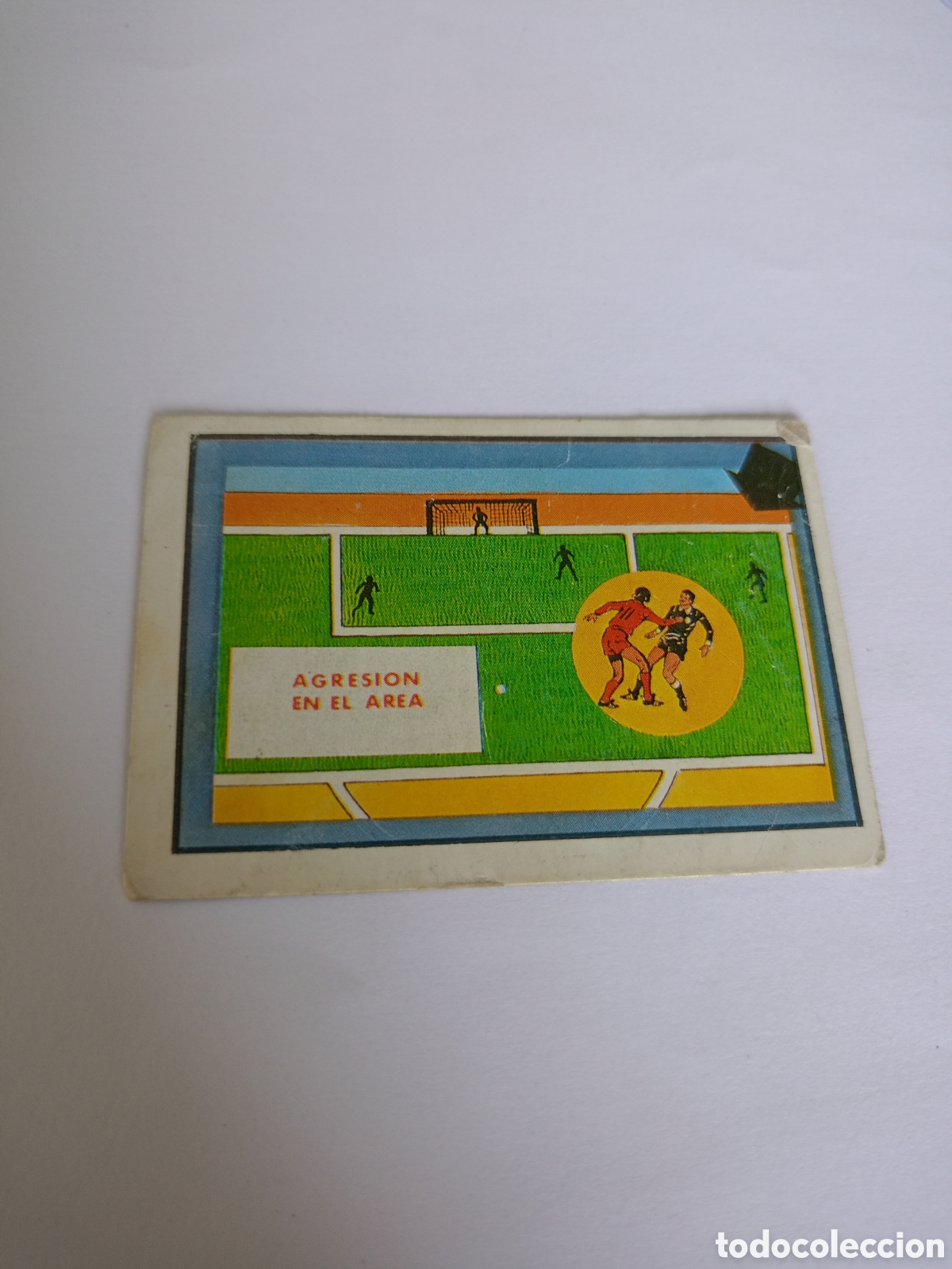 Cromos de f&uacute;tbol: La ley del f&uacute;tbol n&ordm; 188 - Editorial Venlico 1976 - Nunca pegado