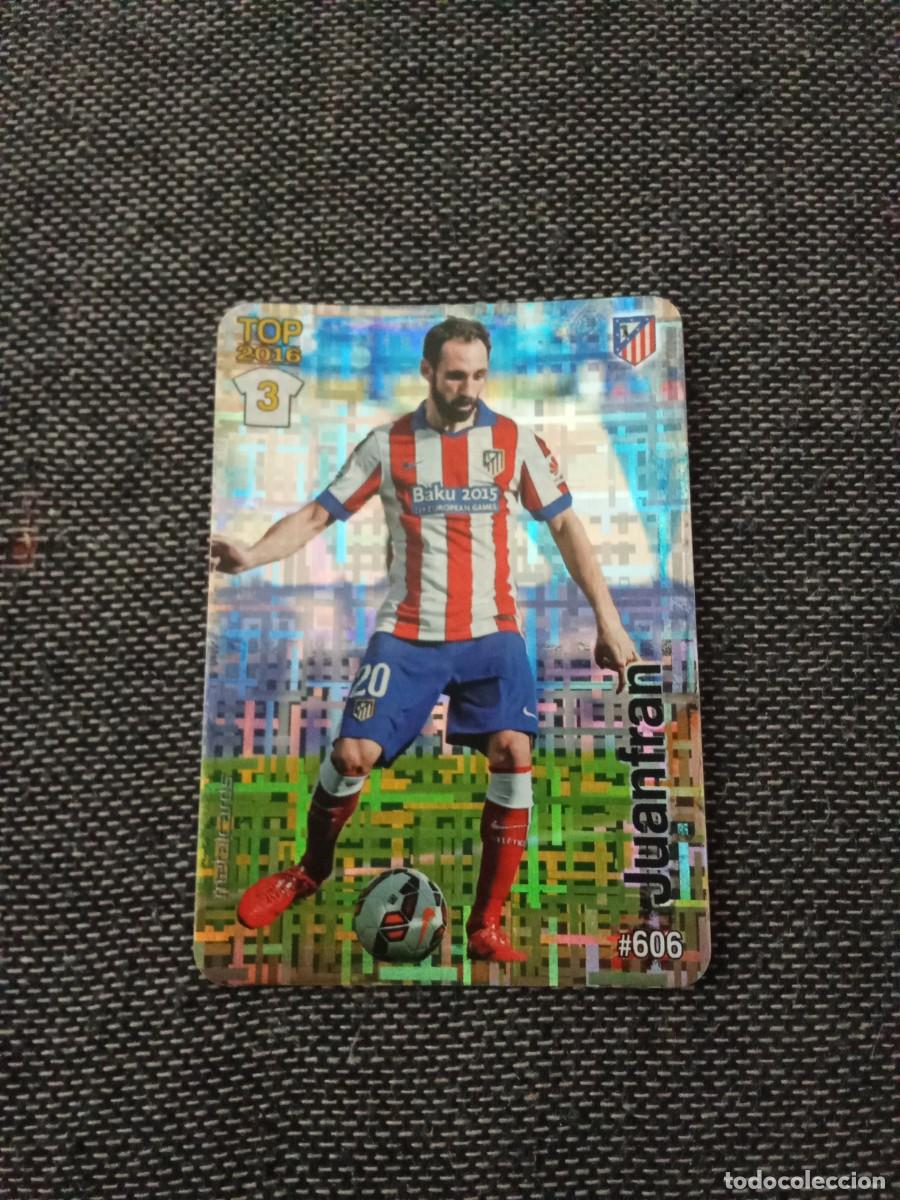 Cromos de f&uacute;tbol: 606 Juanfran 3 top 2016 tetris las fichas de la liga 2016