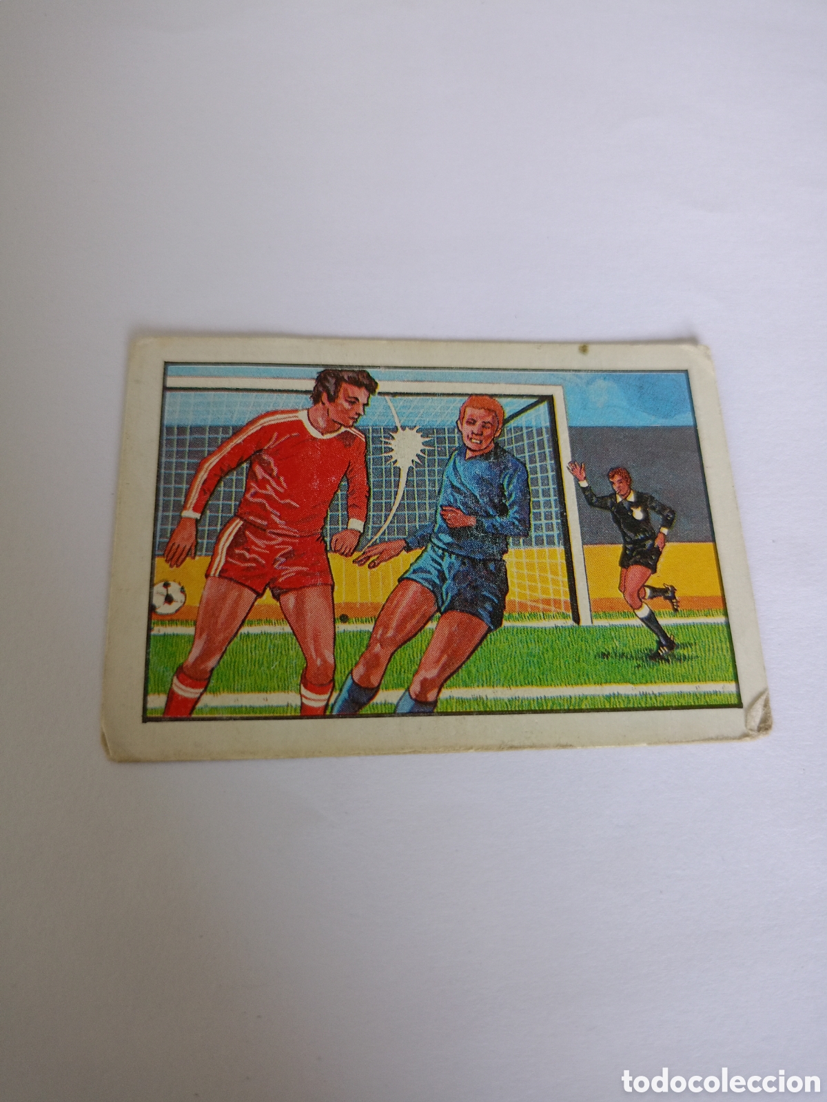 Cromos de f&uacute;tbol: La ley del f&uacute;tbol n&ordm; 246 - Editorial Venlico 1976 - Nunca pegado