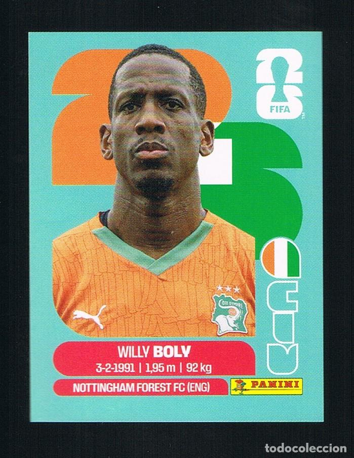 Figurine di Calcio: STICKER FIFA WORLD CUP 2026 COSTA DE MARFIL COTE D,IVOIRE N&ordm; 7 WILLY BOLY