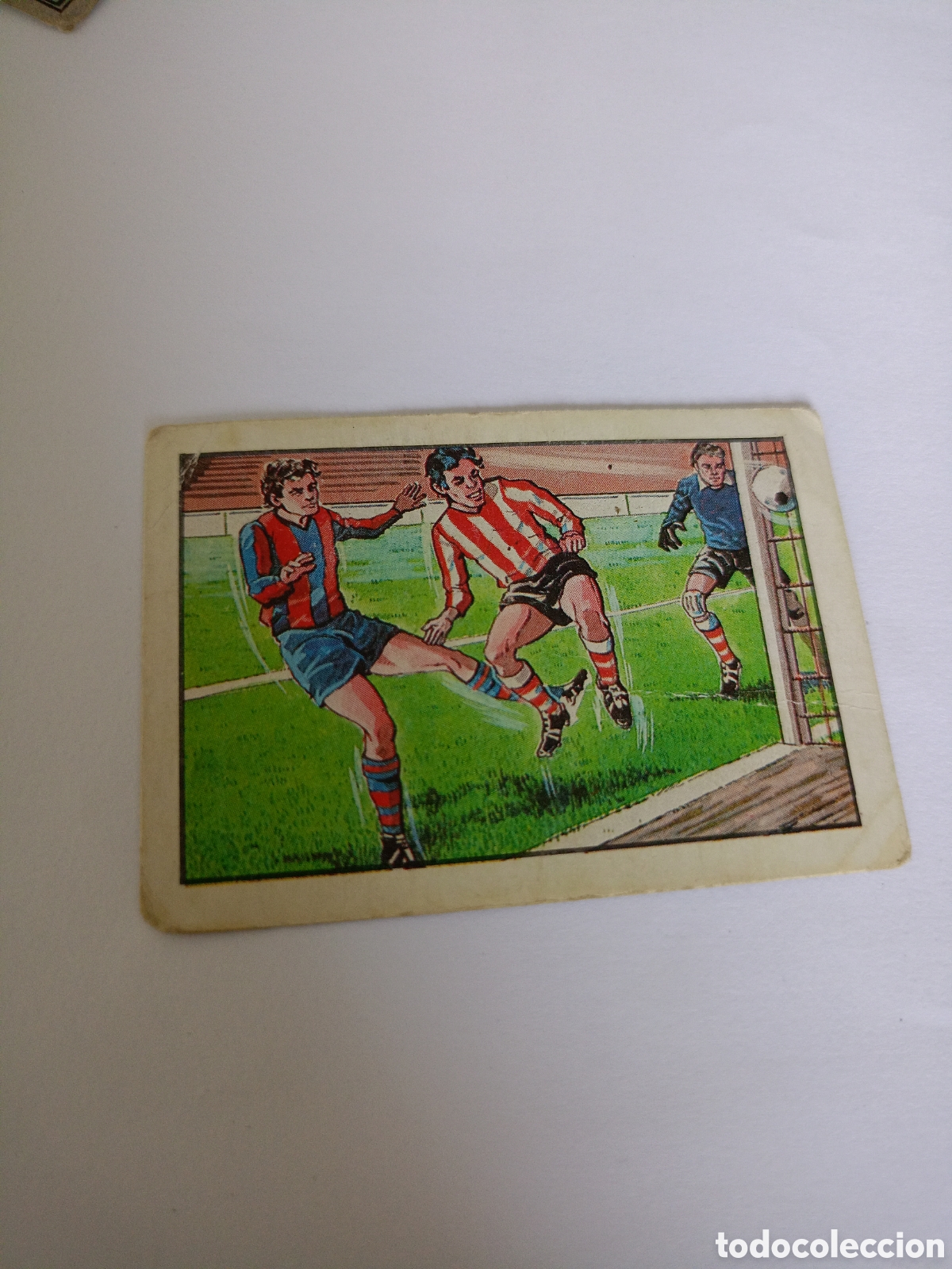 Figurine di Calcio: La ley del f&uacute;tbol n&ordm; 291 - Editorial Venlico 1976 - Nunca pegado