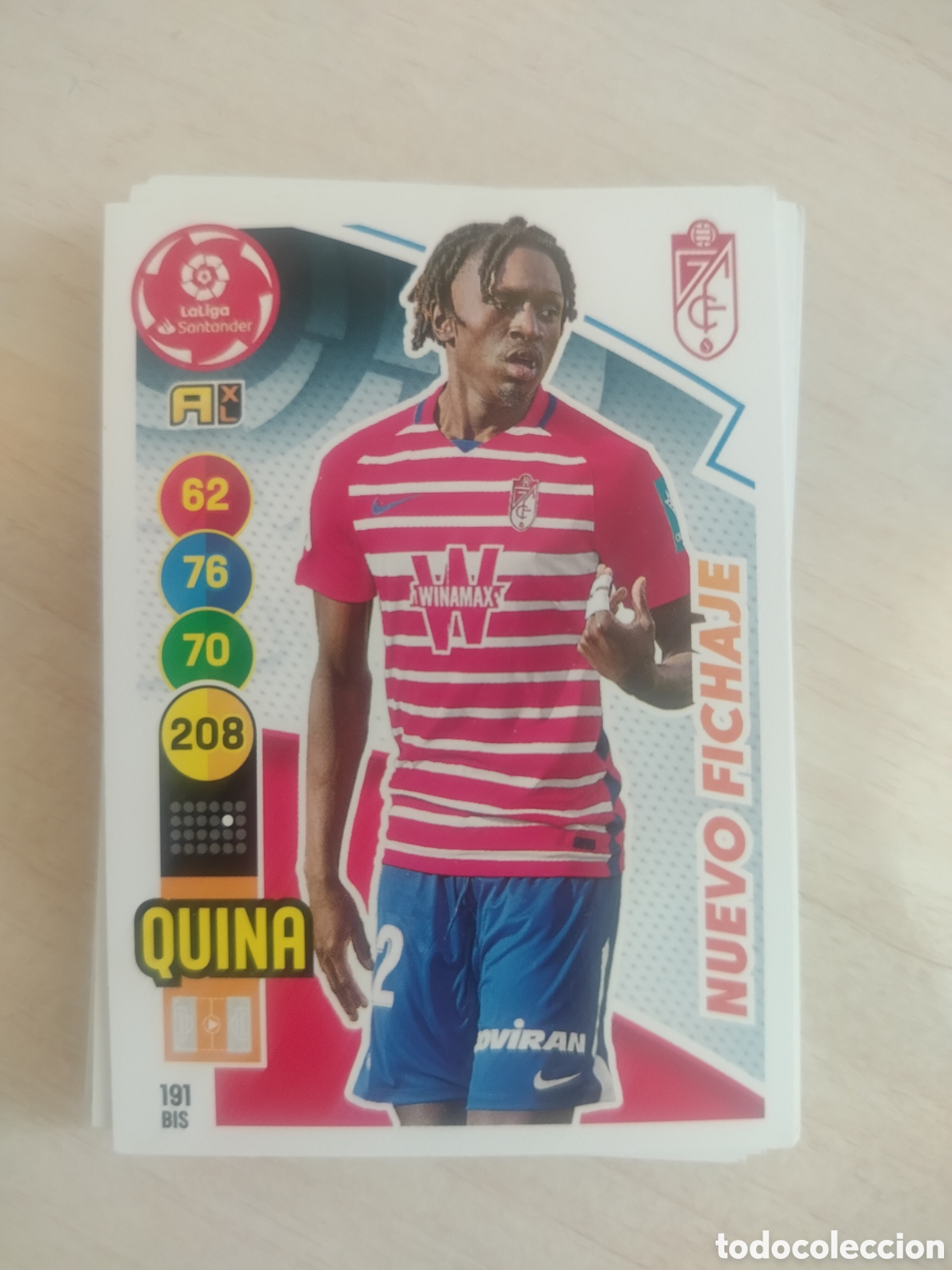 Figurine di Calcio: QUINA 191 BIS ADRENALYN 2020 2021 20 21