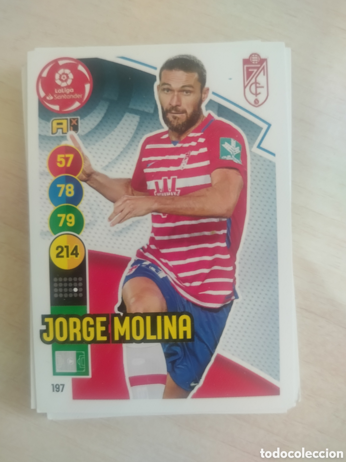 Figurine di Calcio: JORGE MOLINA 197 ADRENALYN 2020 2021 20 21