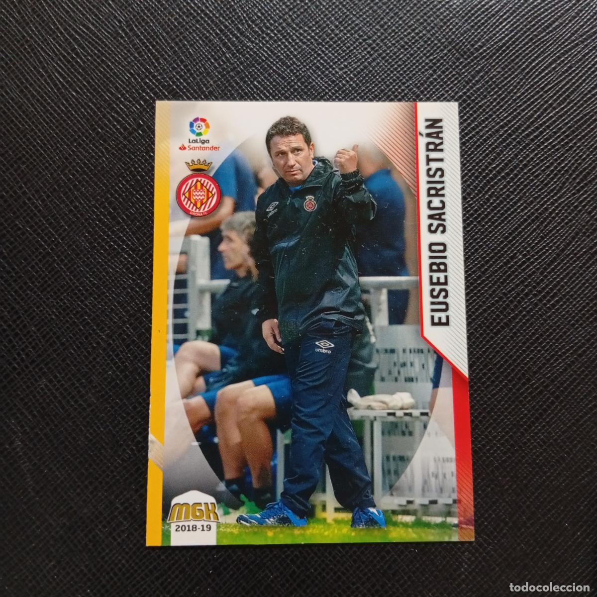 Figurine di Calcio: 265 EUSEBIO SACRISTRAN GIRONA PANINI MEGACRACKS 2018 2019 CROMO FUTBOL 18 19 - A21 PG496 ERROR