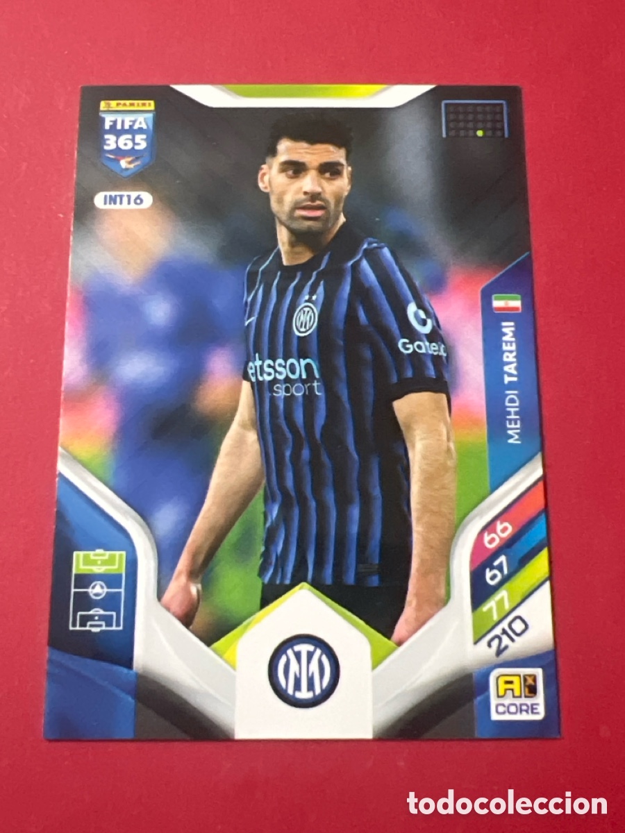Football Stickers: C605. INT16 Mehdi Taremi - Inter de Milan - Adrenalyn Fifa 365 2026- Panini 26