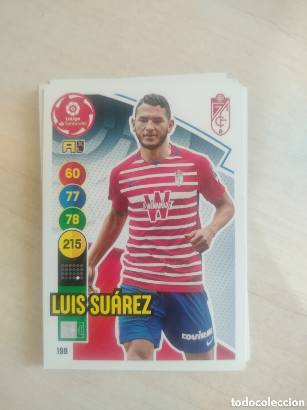 Cromos de f&uacute;tbol: LUIS SUAREZ 198 ADRENALYN 2020 2021 20 21