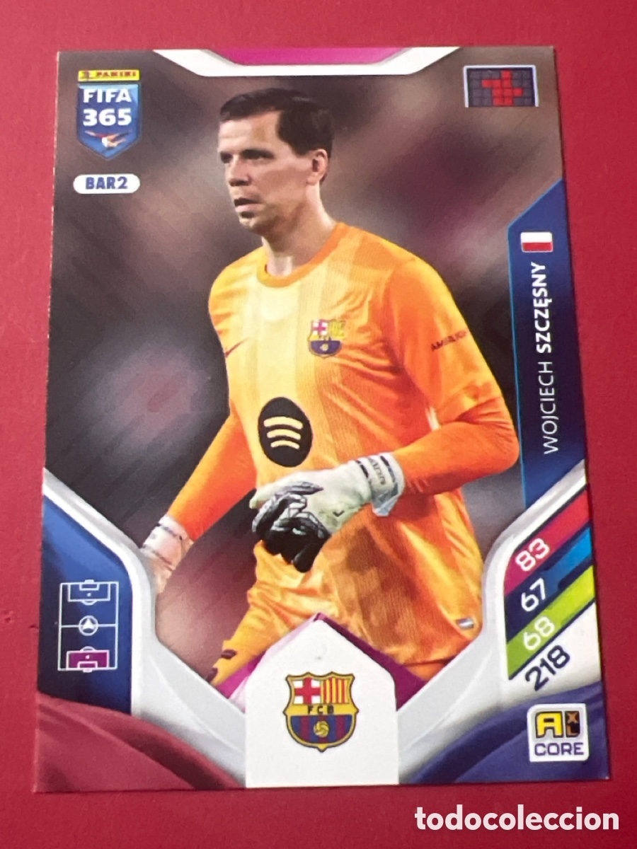 Football Stickers: C607. SZCZĘSNY FC BARCELONA BAR2 B&Aacute;SICA ADRENALYN XL FIFA 365 PANINI 2026