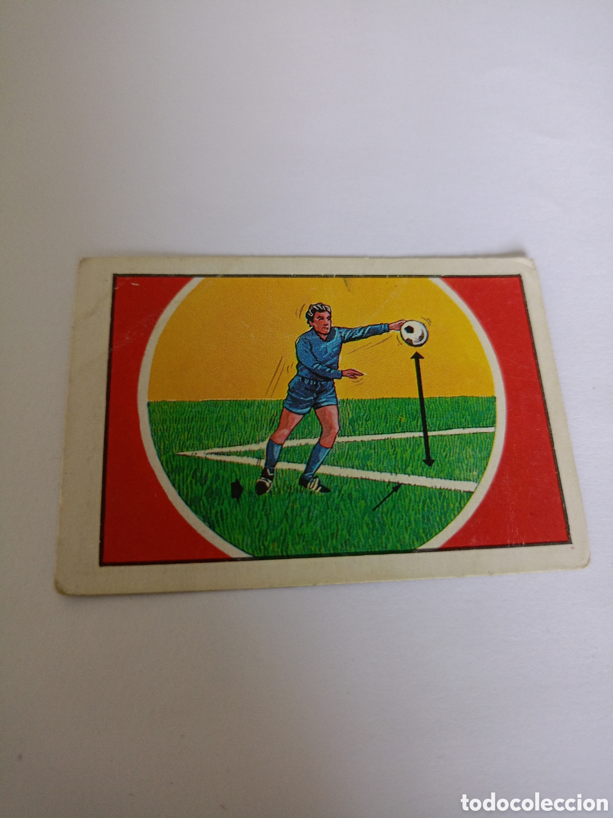 Figurine di Calcio: La ley del f&uacute;tbol n&ordm; 239 - Editorial Venlico 1976 - Nunca pegado