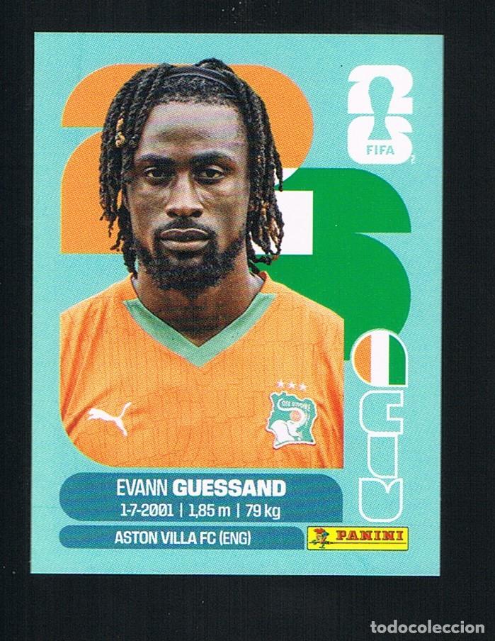 Cromos de F&uacute;tbol: STICKER FIFA WORLD CUP 2026 COSTA DE MARFIL COTE D,IVOIRE N&ordm; 19 EVANN GUESSAND