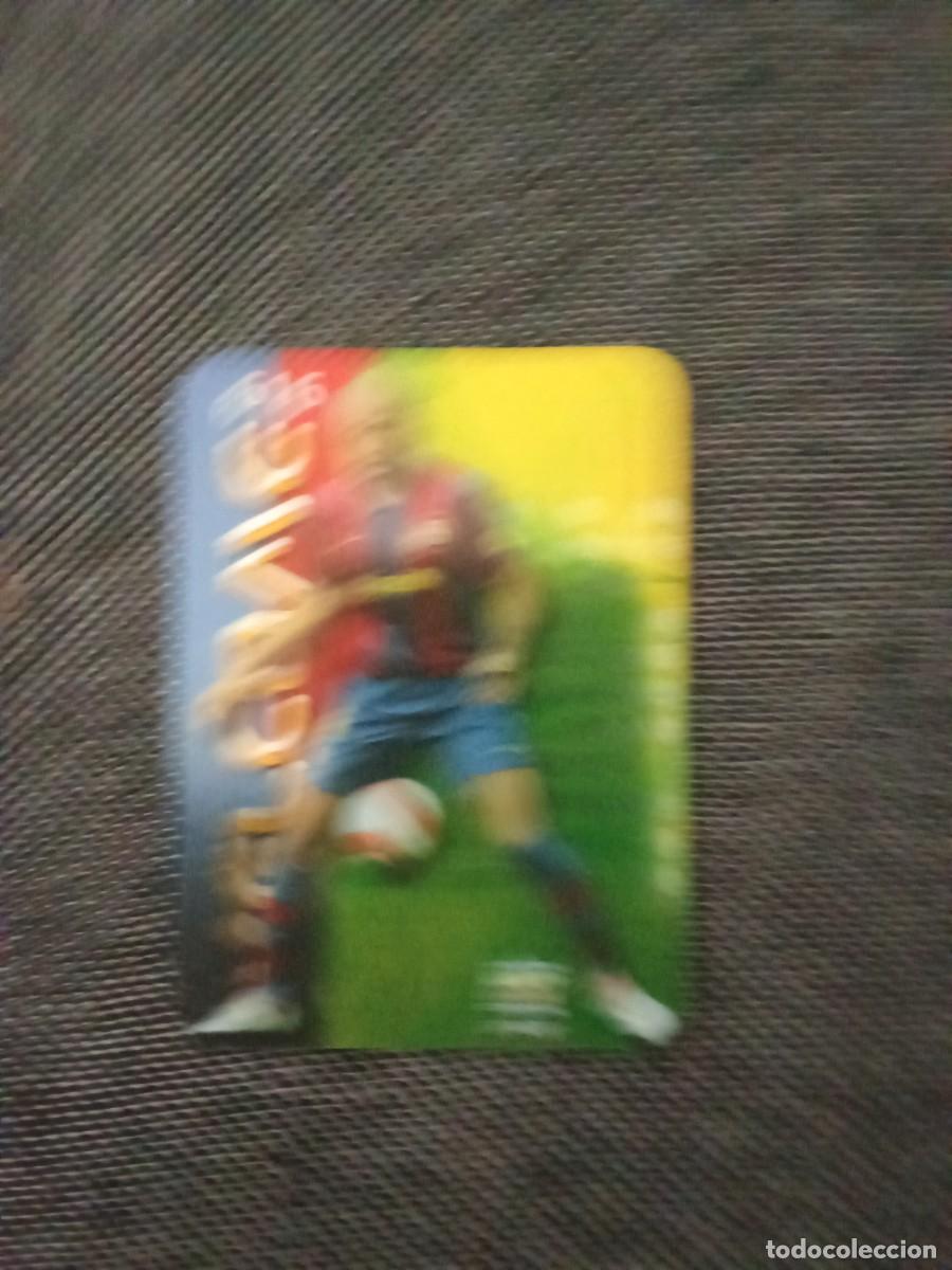 Cromos de F&uacute;tbol: 616 Henry welcome FC Barcelona brillo liso puntas redondas las fichas de la liga 2008